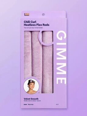 Gimme Beauty Chill Curl Heatless Flex Rods for Volume and Bounce